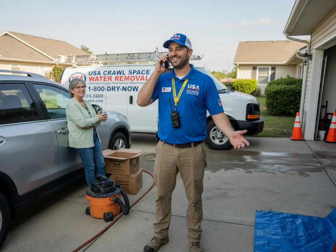 Crawl Space Water Removal Mcnabb, IL FAQs